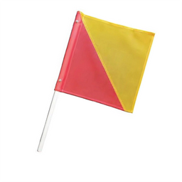 OVERSIZE FLAG ON POLE - 450 X 445MM - HEAVY DUTY - AOSFP