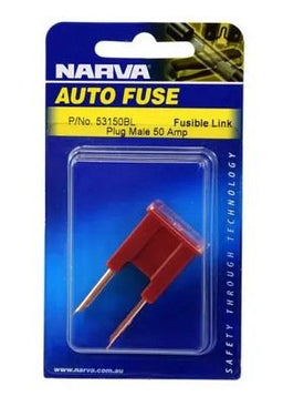 50 AMP RED MALE PLUG IN FUSIBLE LINK (PACK OF 1) - 53150BL