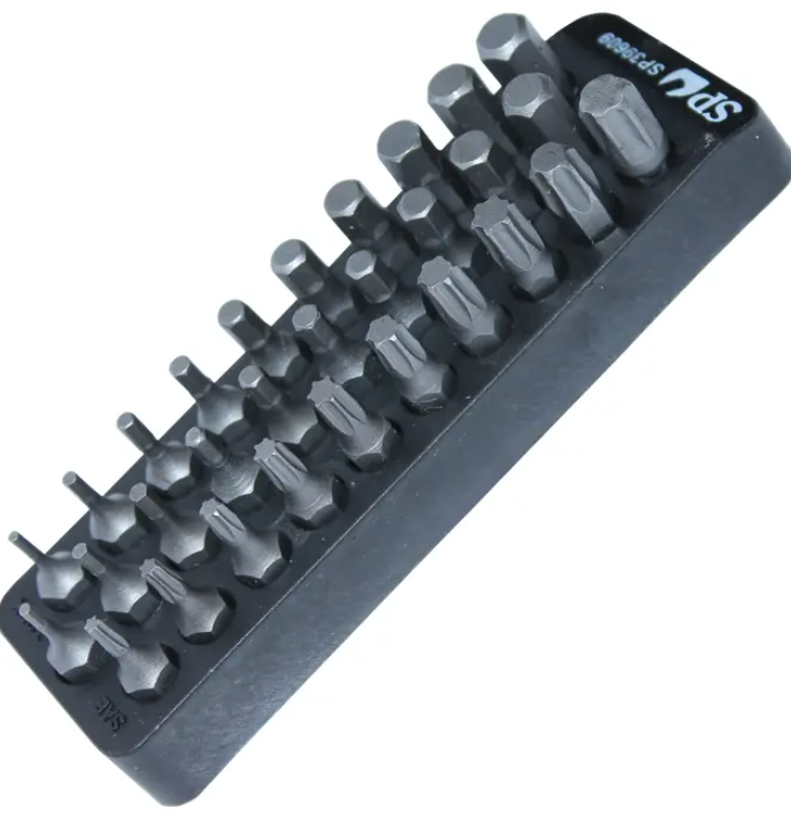 BIT SET -  METRIC/SAE HEX & TORX - 30PC SET - SP39609