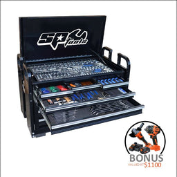 TOOLKIT 250PC METRIC/SAE - BLACK 7 DRAWER - SP50118X