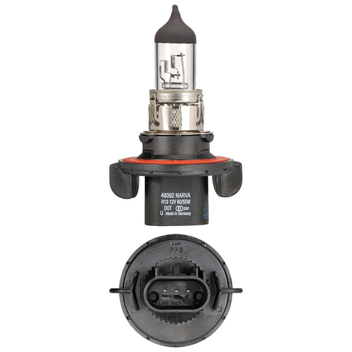 12V H13 60/55W HALOGEN HEADLIGHT GLOBE (BOX OF 1) - 48092