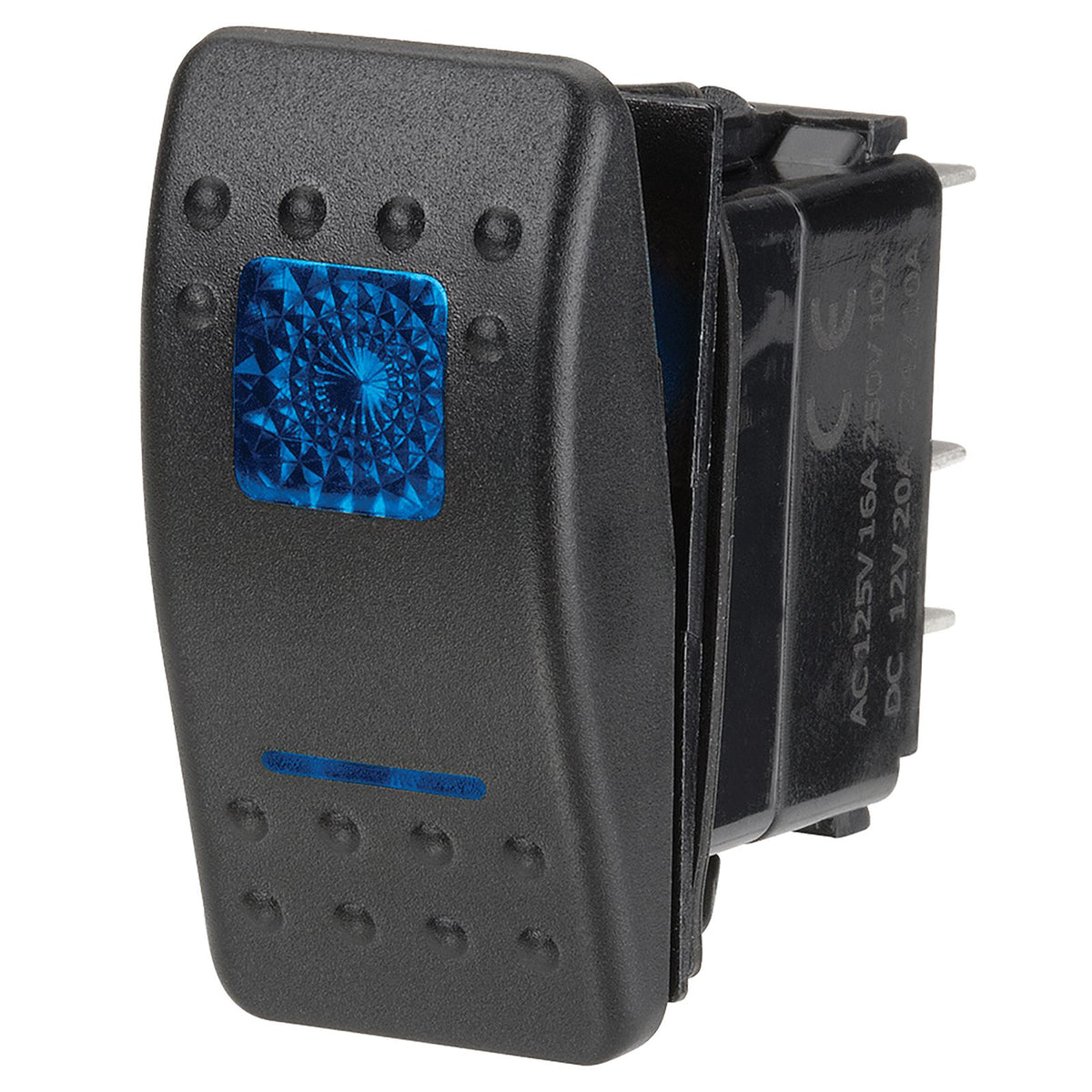 SW RK OFF/ON - BLUE 12V GLOBE - 63123BL