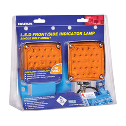 FRONT/SIDE INDICATOR LAMP 12V MDL54 LED 2 PACK - 95410