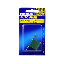40 AMP GREEN FUSIBLE LINK - SHORT TAB (PACK OF 1) - 53340BL