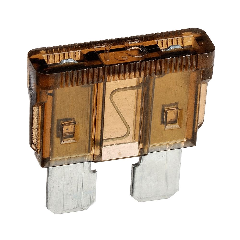 7.5 AMP BROWN STANDARD ATS BLADE FUSE (BOX OF 50) - 52807