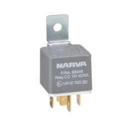 12V 40A/30A CHANGE-OVER 5 PIN RELAY WITH DIODE (1) - 68048BL