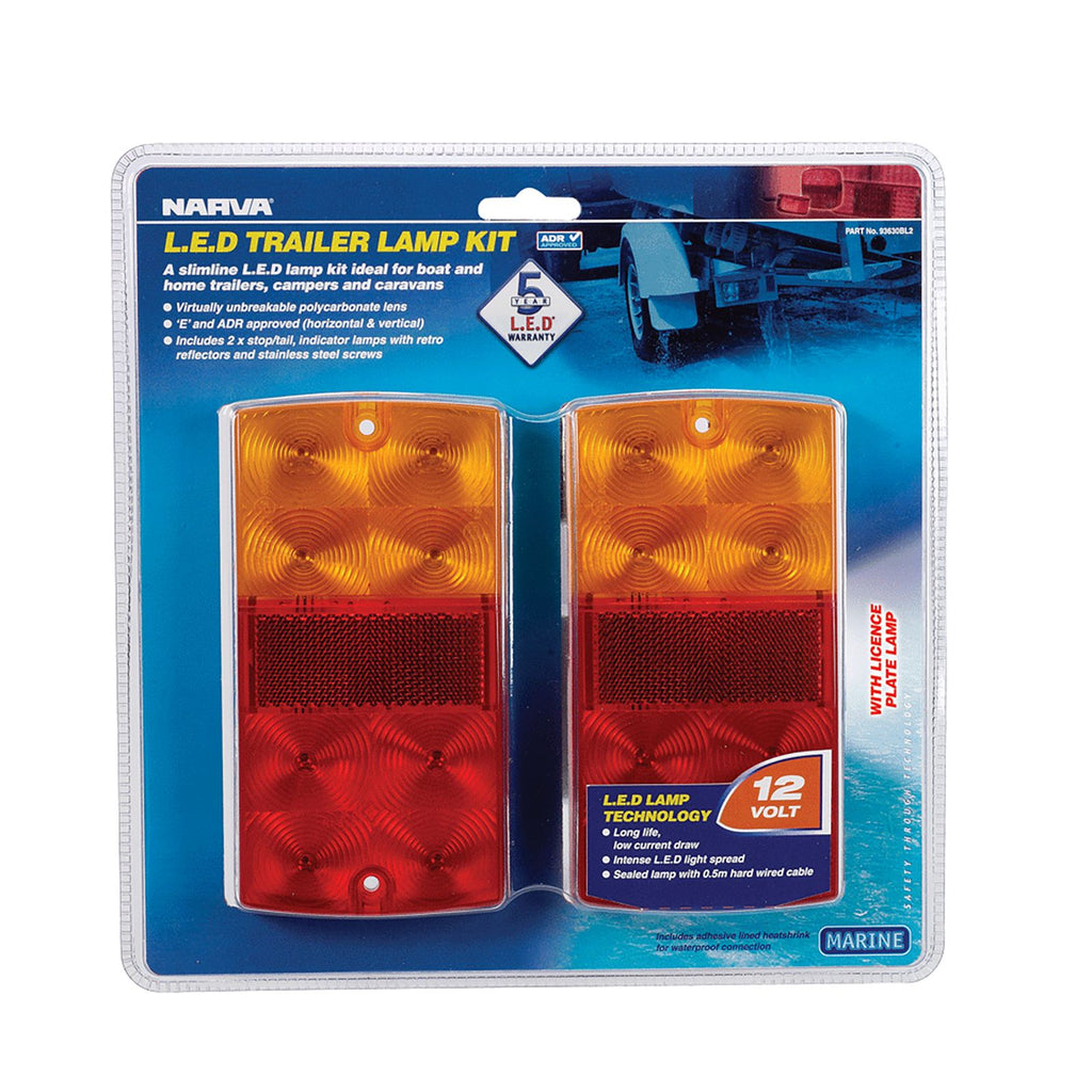 12V MDL36 SLIM LAMP KIT BL (2) - 93640BL2