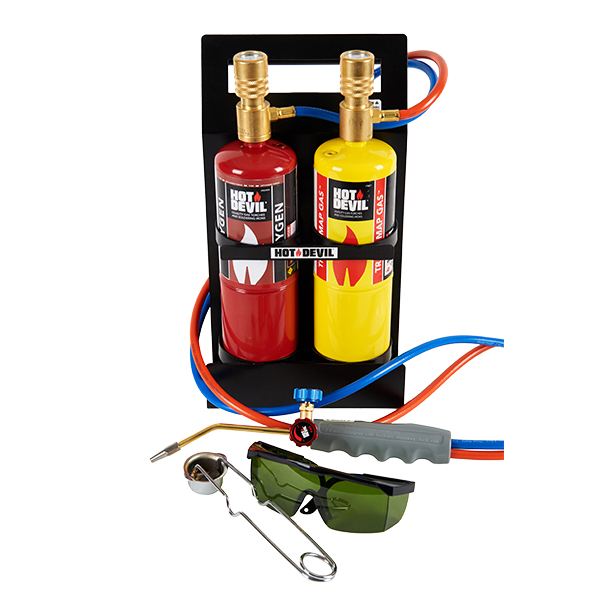 HOT DEVIL OXY BLOW KIT WITH TRADE MAP & GAS - HDSOKP