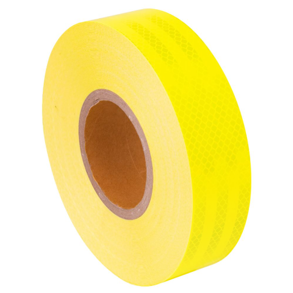 REFLECTIVE TAPE FLURO YELLOW  48MM X 45M[HIP 4102] - 5576
