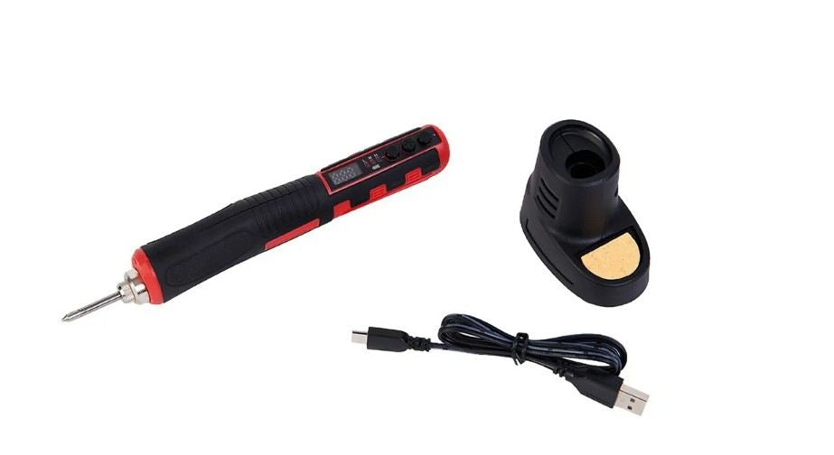 RECHARGEABLE DIGITAL SOLDERING IRON - HDDSI