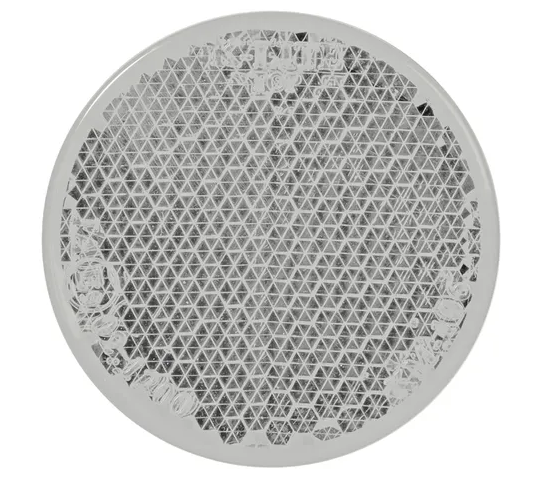 CLEAR RETRO REFLECTOR WITH SELF ADHESIVE 42MM - 83990BL