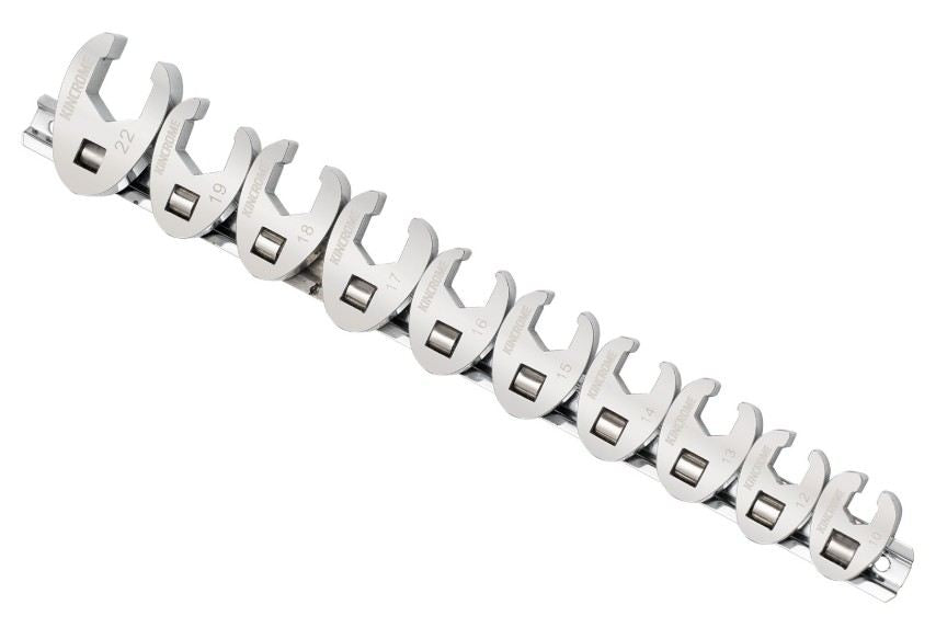 CROWS FOOT SPANNER SET 10 PIECE 3/8" DRIVE - METRI - K030007