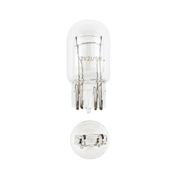 12V 21/5W W3 X 16Q W21/5W WEDGE GLOBES (PACK OF 2) - 47534BL