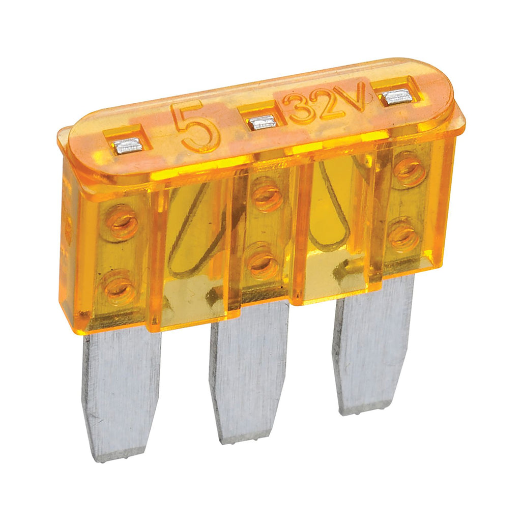 5 AMP MICRO 3 BLADE FUSE (5) - 51205BL