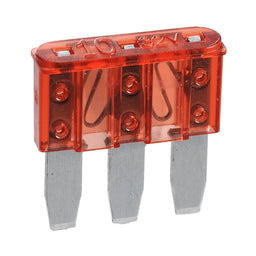 10 AMP MICRO 3 BLADE FUSE (BLISTER 5) - 51210BL