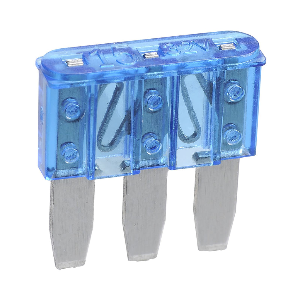 15 AMP MICRO 3 BLADE FUSE (BLISTER 5) - 51215BL
