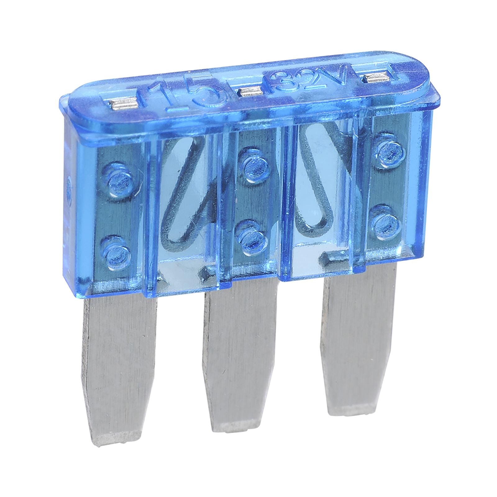 15 AMP MICRO 3 BLADE FUSE (BLISTER 5) - 51215BL