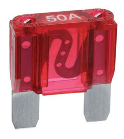 50 AMP RED MAXI BLADE FUSE (BLISTER PACK OF 1) - 52950BL