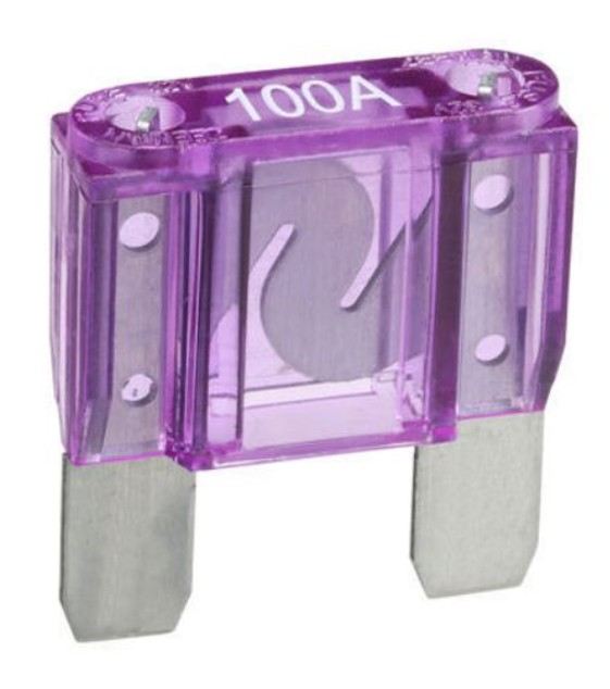 100 AMP PURPLE MAXI BLADE FUSE (BOX OF 10) - 52990