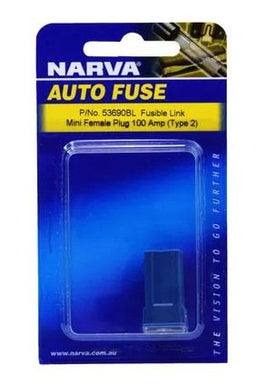 100 AMP PURPLE MINI FML FUSIBLE LINKS- PLUG IN (1) - 53690BL
