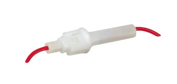 IN-LINE GLASS FUSE HOLDER WITH 10 AMP FUSE (1) - 54380BL