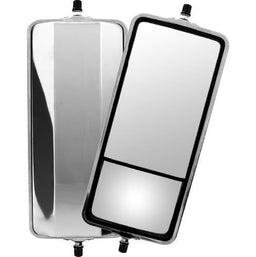 MIRROR-HEAD S/STEEL SPLIT MIRROR - 1421759