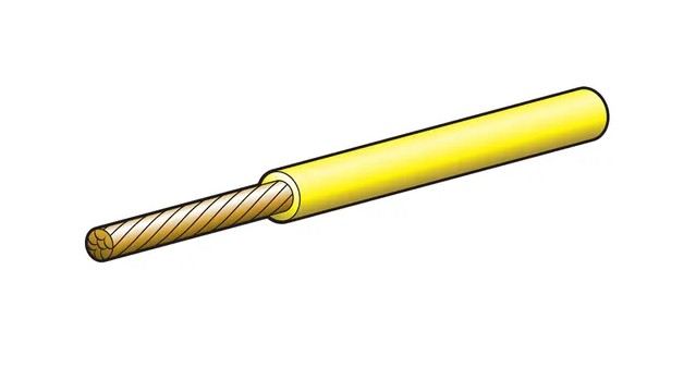 10A 3MM YELLOW SINGLE CORE CABLE (30M) - 581330YWPERMTR