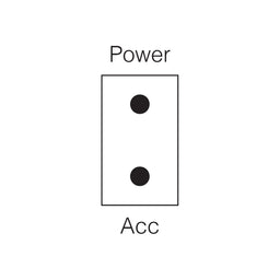 S/TOGGLE 20A ON/OFF BL PACK 1 - 60062BL