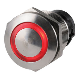 LED PUSH BUTTON SWITCH  RED - 60076BL