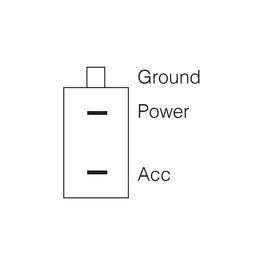 OFF/ON TOGGLE SWITCH WITH AMBER LED - 12V - 60285BL