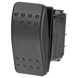 SW ROCKER ON/OFF/ON DPDT - 63106BL