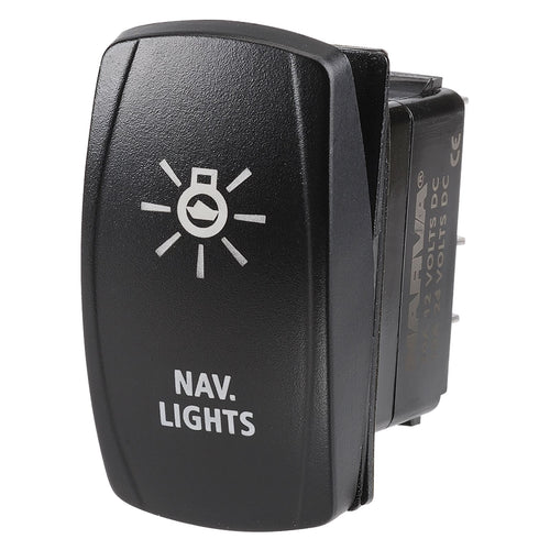 12V NAV LIGHTS  ROCKER SWITCH - 63256BL