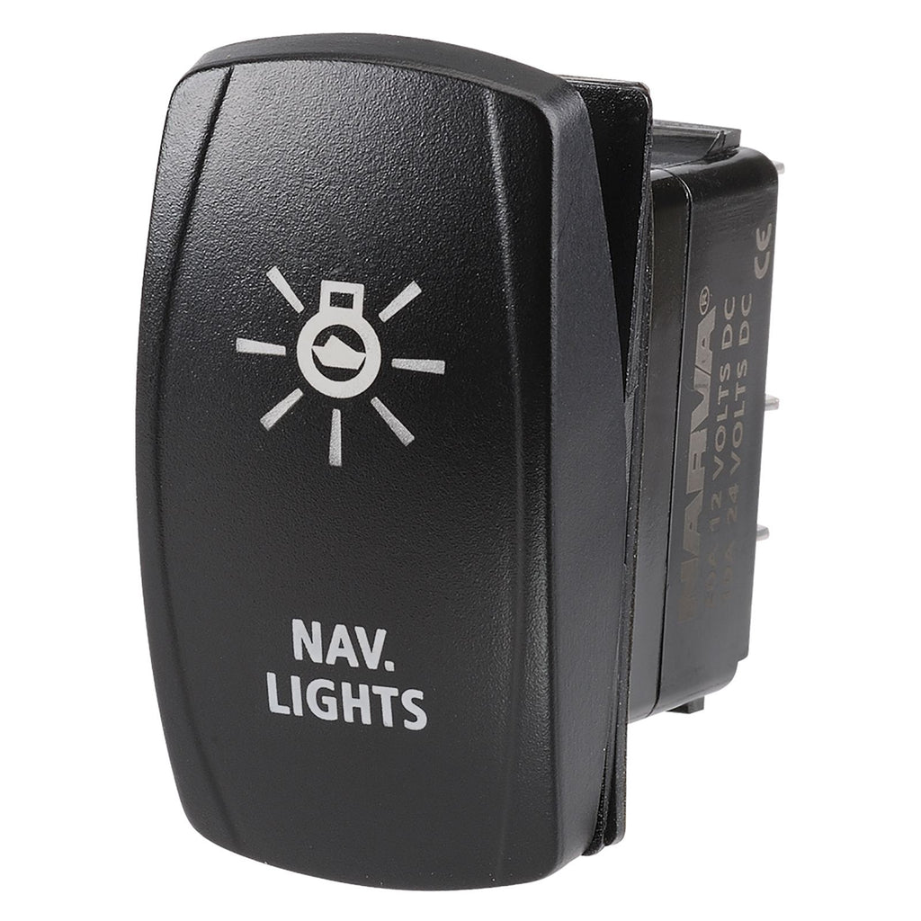 12V NAV LIGHTS  ROCKER SWITCH - 63256BL
