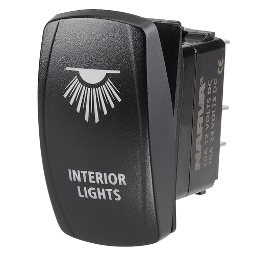 12V INTERIOR LIGHT ROC SWITCH - 63257BL