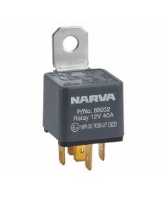 12V 40A NORMALLY OPEN 5 PIN RELAY WITH DIODE (1) - 68032BL