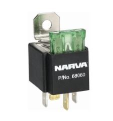 12V 30A 4 PIN FUSED RELAY (BLISTER PACK OF 1) - 68060BL