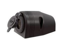HEAVY-DUTY SURFACE MOUNT ACCESSORY SOCKET - 81025BL