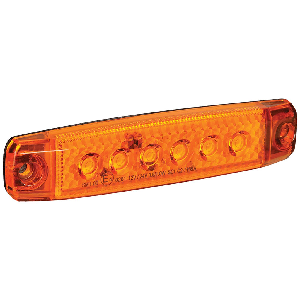 9-33V SIDE MARKER AMBER MODEL 10 - 91000BL