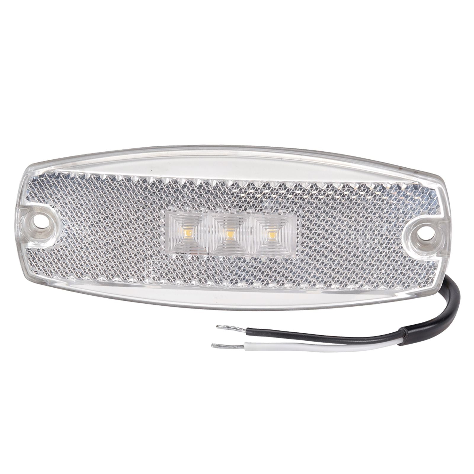 SIDE MARKER MDL17 9-33V LED WHITE FRONT - 91704