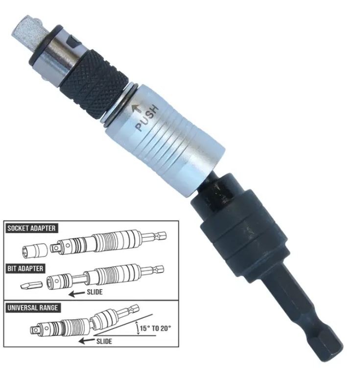 BIT SET - QUICK CHANGE SOCKET TO BIT UNIVERSAL - 1 - SP39518