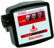 1" MECHANICAL DIESEL FUEL METER 120L/M 3 DIGIT - 51008
