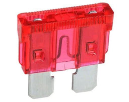 10 AMP RED STANDARD ATS BLADE FUSE (BOX OF 50) - 52810