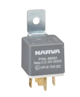 RELAY 24V 5PIN 30/20A (R) BULK - 68052/50