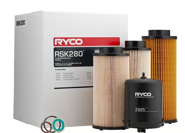 RYCO SERVICE KIT - SCANIA - DC16 XPI SYSTEM 16> - RSK280