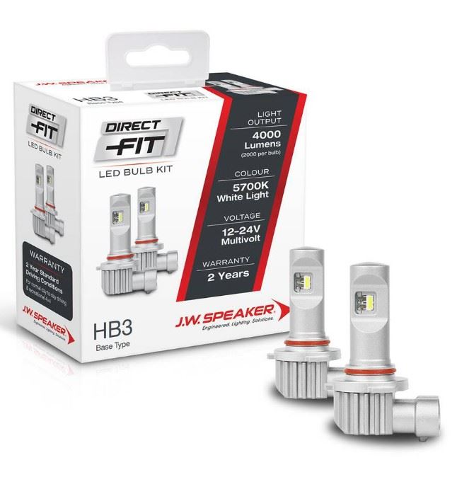 LED HB3/H10 DIRECT FIT HALOGEN REPLACEMENT BULB - JW999005
