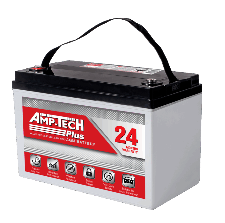 AMP-TECH PLUS AGM DUAL PURPOSE - AT121000DSP