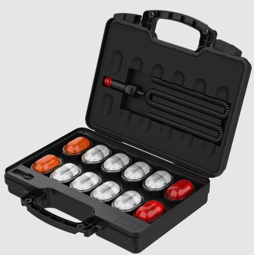 SIDE MARKER LAMP KIT - MAGNETIC RECHARGABLE - TRU11070