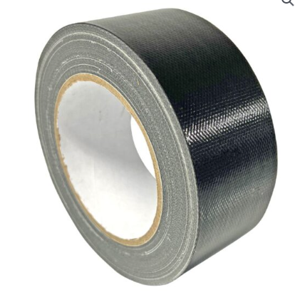 CLOTH TAPE BLACK 96MM X 25M [369B] - 8319