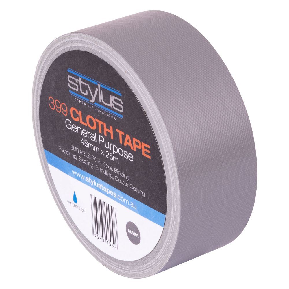 CLOTH TAPE SILVER 48MM X 25M - 2802