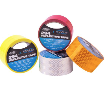 REFLECTIVE TAPE WHITE  48MM X 5M [294] RETAIL PACK - 4878